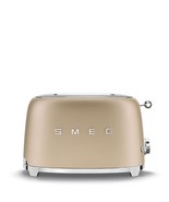 Smeg 2-Slice Toaster Matte Champagne - $339.99