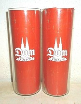 2 Dom Kolsch Cologne White-Label 0.4L German Beer Glasses - $9.95