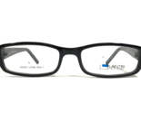 Lantis Kids Eyeglasses Frames L8007 BLK Shiny Black Rectangular 49-16-130 - $37.18
