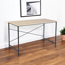 48&quot; Brown and Black Wood Computer Desk - $259.14 CAD