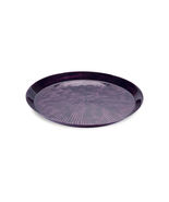 Round Etched Metal Tray 13.5&quot;D - 790977 - $1,072.63 MXN