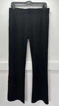 Betabrand Bootcut Dress Pant Yoga Pants Large Black Pull On Ponte Stretc... - £23.69 GBP