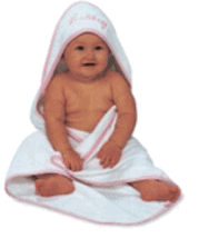 Personalized Hooded Baby Towel - £19.87 GBP