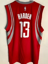 Adidas NBA Jersey Houston Rockets James Harden Red sz 2X - £9.93 GBP