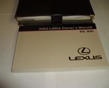 2003 Lexus RX300 RX 300 Owners Manual [Paperback] Lexus - £17.65 GBP