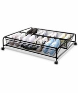 Under Bed Shoe Storage With Wheels, Shoe Organizer Under Bed With, Sofa ... - $44.98