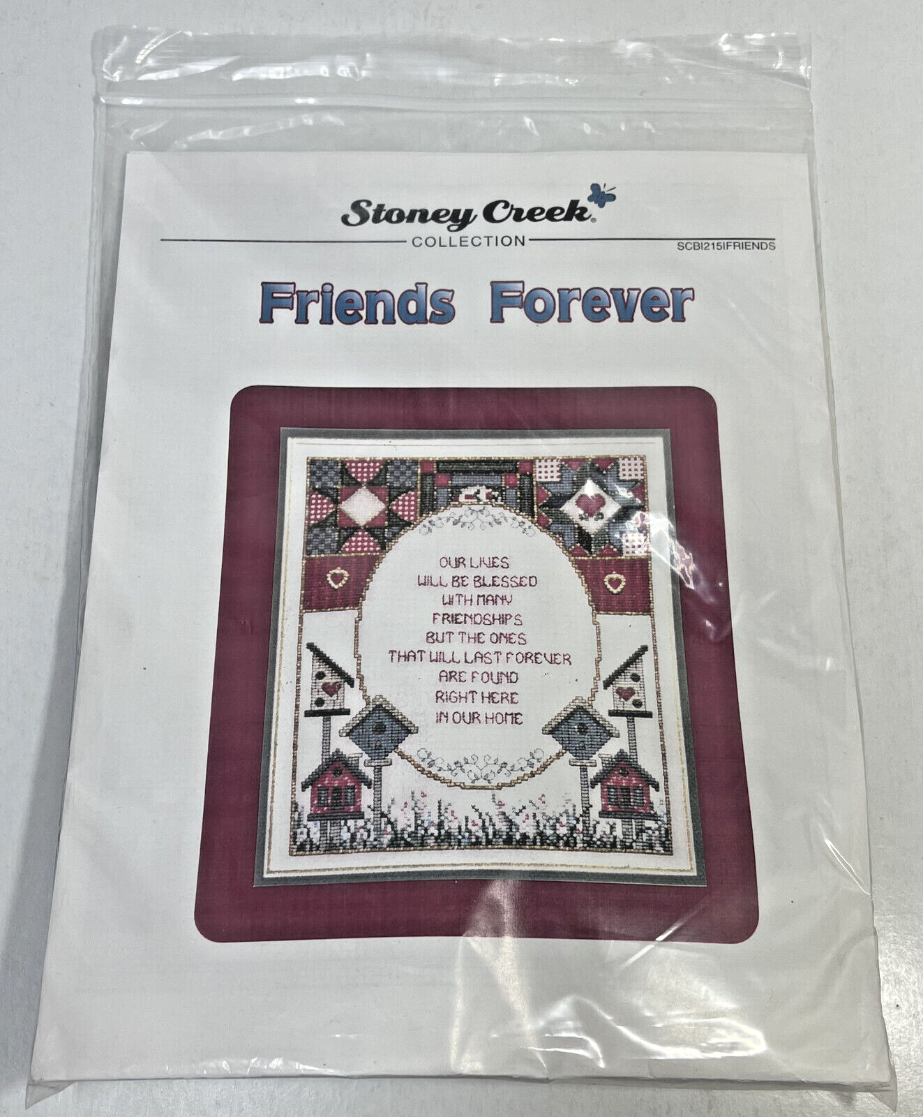 Stoney Creek Collection: Friends Forever Cross Stitch SCB12151FRIENDS - $24.95