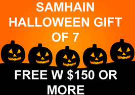 FREE W $150 SAMHAIN HALLOWEEN MYSTERY GIFT OF 7 WORTH $300 MAGICK CASSIA4 - £0.00 GBP