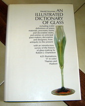An Illustrated Dictionary of Glass (Harold Newman) Hardcover Book, 1977 - £7.60 GBP