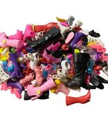 Fashion Doll Dress-UP-50 pairs of Mix Lot Fashion Doll Shoes-Boots, Tenn... - $14.99