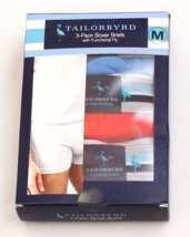 Tailorbyrd Fly Front  Boxer Brief Underwear 3 in Package New Package Men&#39;s L - £31.14 GBP