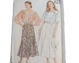 NEW LOOK Pattern #6237 Shirt &amp; Skirt Sizes 8-18 Complete - $6.20