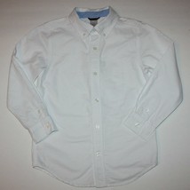 Gymboree Spring Social Boy&#39;s Oxford White Dress Shirt size 5 6 - £12.59 GBP