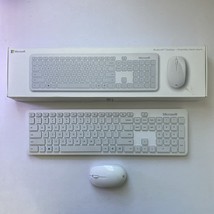 Microsoft - Bluetooth Clavier Keyboard &amp; Mouse - QHG-00031 - 1898- Glaci... - $650.97 MXN