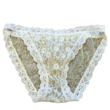 Vintage Kayser Lace Trim Sheer Nylon Panties Size 7 Made In USA - €41,40 EUR