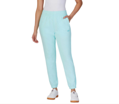 FILA French Terry Jogger BLue Green Women&#39;s Sz M NWT - $21.29