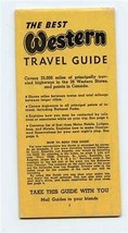 The Best Western Travel Guide 1950&#39;s For 26 Western States &amp; Points in Canada - £9.74 GBP