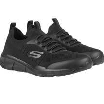 Skechers Sneakers Mens 10.5 Dual Lite Memory Foam Mesh Knit Athletic Shoes Black - £41.21 GBP