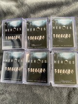 RESELLER LOT DEAL 6 Heroes (Season 1) Trading Card full sets UltraPro ha... - £10.32 GBP
