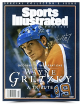 Wayne Gretzky Autographed &quot;Sports Illustrated Tribute&quot; 15&quot; x 20&quot; Cover P... - £1,066.26 GBP