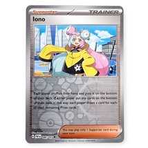 Paldean Fates Pokemon Card: Iono 080/091, Reverse Holo - $4.90