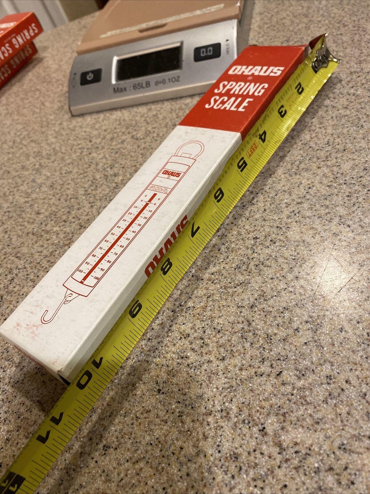 OHAUS Model 8265-M0 Spring Scale 2000g New In Box - $11.48