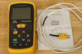 CEM DT-610B Thermocouple Thermometer Electronic Thermometer with Probe K... - £73.97 GBP