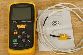 CEM DT-610B Thermocouple Thermometer Electronic Thermometer with Probe K... - £72.74 GBP