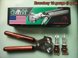 Svarog Bullet Slug Mold (mould) Zveroboy 12 gauge ZVR 12 (seg+mon) pin - $399.00