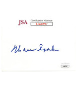 Warren Spahn signed 3x5 Index Card- JSA #LL60397 (Boston/Milwaukee Braves) - £29.86 GBP