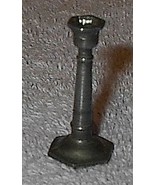 Toy or Sample Miniature Pewter Candlestick - $5.95