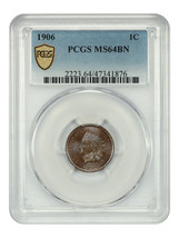 1906 1C PCGS MS64BN - $112.04