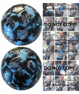 2018 MINNESOTA UNITED FC,TEAM,SIGNED,AUTOGRAPHED,LOGO SOCCER BALL,COA,WI... - $296.99