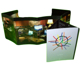 Depeche Mode ‎Sounds Of The Universe Set Of 2 Paper Foldout Inserts From... - $14.35