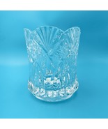 Vintage Crystal Ice Bucket Champagne Wine Chiller 8.5” tall - 6.5&quot; DIA - €48,22 EUR