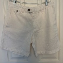 Banana Republic White Linen Shorts | Size 30 - $6.80