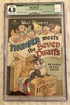 Walt Disney&#39;s Four Color #19 Thumper Meets the Seven Dwarfs CGC 4.0 1942 - £335.81 GBP