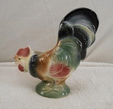 7 3/4” Royal Copley High Tail Common Rooster Planter ( Signed ) - £25.39 GBP