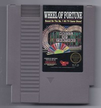 Vintage Nintendo Wheel Of Fortune Video Game NES Cartridge VHTF - £11.56 GBP