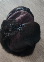 Authentic Ushkana USSR Fur. Association &quot;Рот-фронт&quot; Leningrad Bear Fur - $65.00