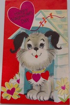 Vintage American Greetings Happy Valentine’s Day Puppy Card  - $4.99