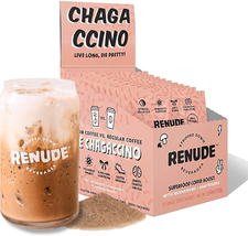 Chagaccino by  Mushroom &amp; Adaptogen Coffee Boost Powder with Wild Foraged - £32.31 GBP