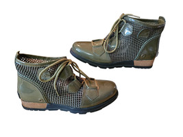 Sorel Major Lace Woman 7 Mesh Boot NL2165-383 Boat Military  - $28.50