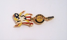 Hard Rock Cafe BILOXI Official Trading Pin 2008 4TH OF JULY Guitar LE 100 - $12.95