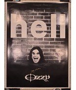 Ozzy Osbourne Signed poster Hell 2001, Original, Vintage, Great Gifts, 7... - €145,57 EUR