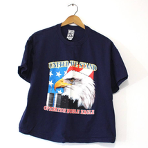 Vintage Kids United We Stand Bald Eagle T Shirt Youth XL - $17.42