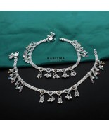 Real Sterling Silver Indian women wedding collection Anklet Ankle Bracel... - $186.53