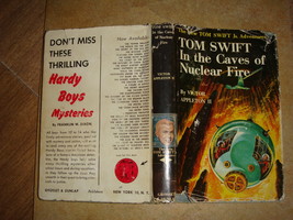 Tom Swift in the Caves of Nuclear Fire #8 hcdj Victor Appleton II 1959 ptg  - £5.47 GBP