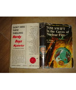 Tom Swift in the Caves of Nuclear Fire #8 hcdj Victor Appleton II 1959 ptg  - $9.59 CAD