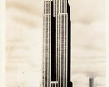 Vintage 1942 Real Photo Postcard RPPC Empire State Building w War Bonds ... - $5.89